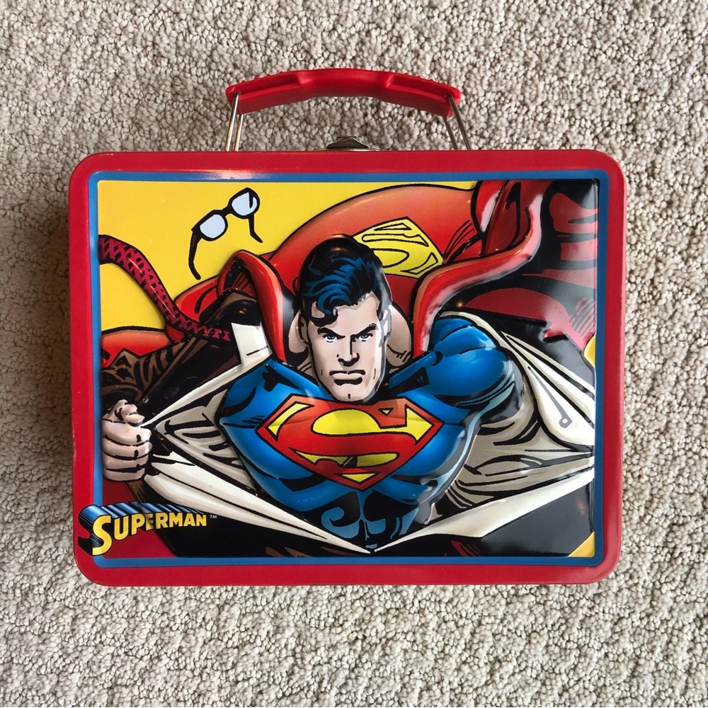 Superman to the Rescue Metal Lunchbox